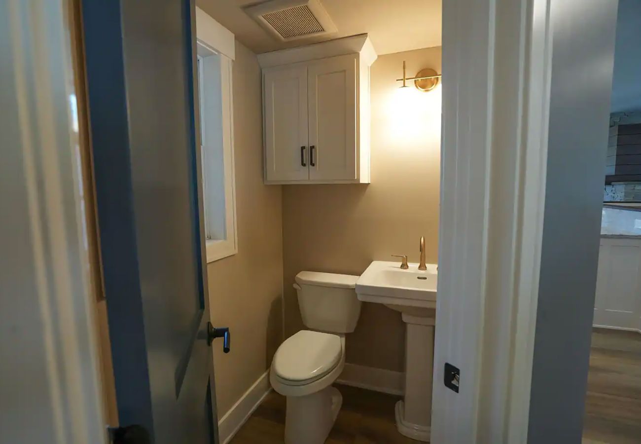 First floor half bathroom 