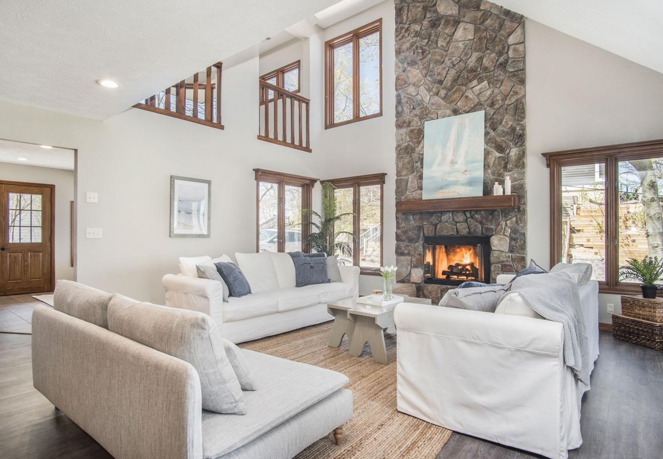 Living room with comfortable seating 