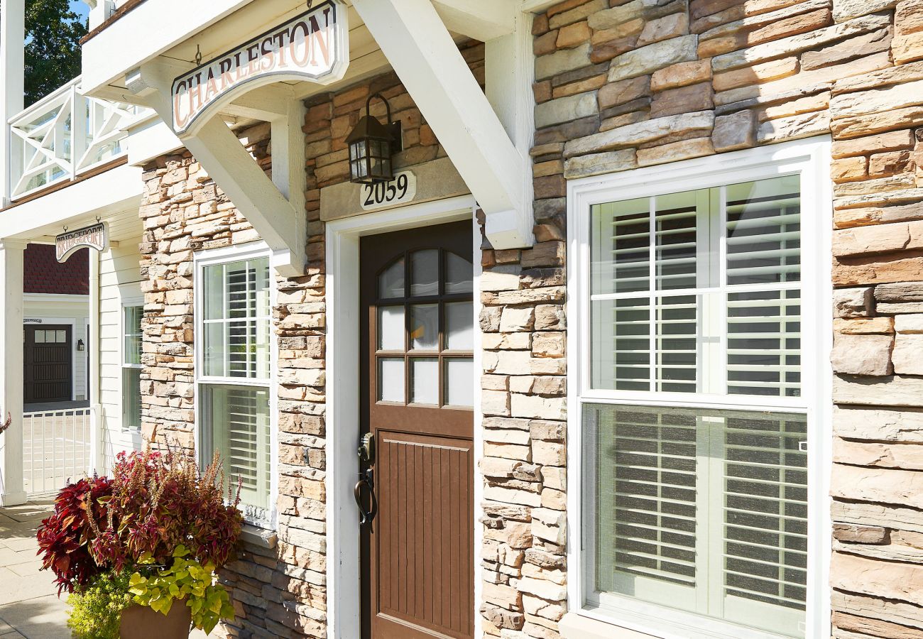 Welcoming front door 