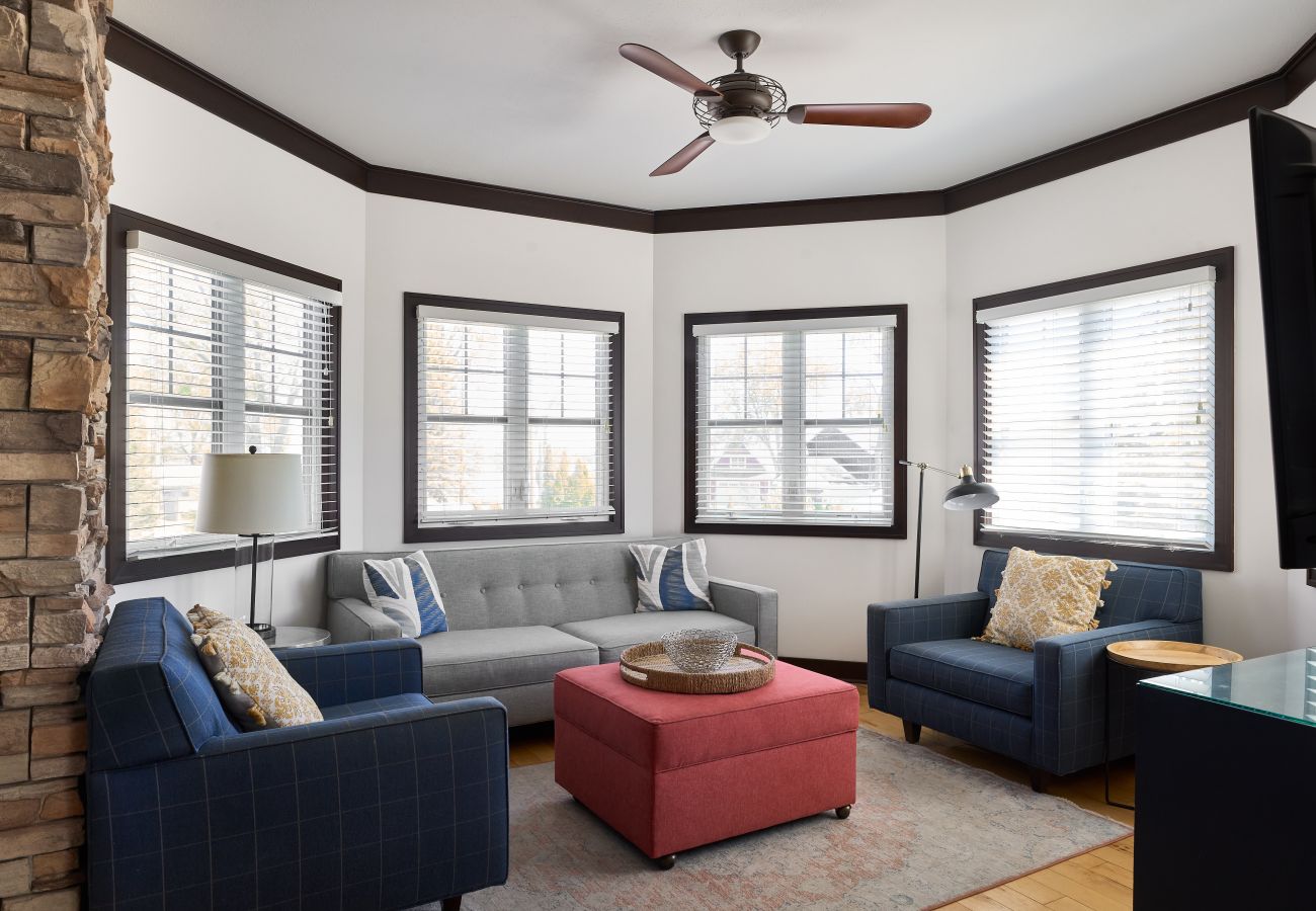 Living room with TV entertainment 